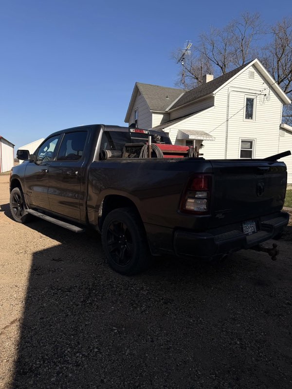 Custom truck backrack